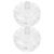 Garneck 2pcs Elegant Embossed Pumpkin Shaped Glass Jewelry Box with Lid for ’s Desk and Rooms, Stable Base Organizer for Necklaces and Jewelry Storage