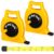 Garneck 2 Pcs Kids Tape Measure: Yellow Retractable Measuring Tool with Inch Centimeter Scale for Preschool Math Classroom Home Learning and Pretend Builder Play