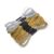 Garneck Metallic Embroidery Floss Bundle 12pcs Glittery Gold and Silver Colors Smooth and Resistant to Knotting -Strand with 8 Meters Polyester Thread for Crafts and Friendship Bracelets