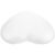 Garneck White Heart Shaped Foam Model for Wedding Decorations and DIY Crafts, Lightweight and Sandable Polystyrene Craft Foam, for Valentine’s Day and Festive Occasions Art Projects