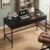 Garvee 47″ Cold Rolled Steel Computer Desk with 3 Metal Drawers, Black