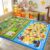 Garvee 5×7 Car Rug Play Mat for Toy Cars, Non Slip Maze Game Rugs for Kids Room, Educational Learning City Life Traffic Road Carpet Colorful Ultra Soft Nursery Mats for Girls and Boys