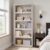 Garvee 71″ Open Display Shelves Bookshelf, 5 Tier Tall Bookcase