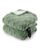 Garvee Heated Weighted Blanket – 15lbs Weighted Beads Electric Throw with Memory Controller, Ultra-Soft Milk Fleece Checkered Jacquard, Body-Conforming Warmth for Deep Sleep, 48″×72″ Green