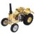 Gasoline Engine Kit, 1.6CC Horizontal Air-Cooled Single-Cylinder Air-Cooled Agricultural Engine Roller Tractor Model with 3-Speed Transmission for STEM Learning & Physical Experiment Demonstration