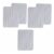 GATHINESS 5pcs Double Sided Small Dry Erase Board with Ruled and Blank Sides, Portable 9×12 Inch Whiteboard for Students and Teachers, Reusable High Density Writing Board for Classroom