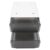 GATHINESS Large Capacity Drawer Storage Box under Table Installation, Black Pp Plastic Desktop Organizer for Stationery and Office Supplies, for Students and Friends