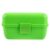 GATHINESS Portable 2-layer Plastic Tool Organizer Box for Fishing, Compact Tackle Case with High Visibility Light Green Color, for Youth Fishing Excursions and Travel