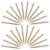 Gatuida 120pcs Wooden Short Hexagonal Pencils 3.5 Inch Hb Drawing and Writing Pencils for Adults and Students with Smooth Marking and Comfortable Hold, for Games and Activities