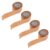 Gatuida Kraft Paper Packing Tape and Easy to Tear by Hand for Cardboard Boxes 4 Rolls with Writable Surface Heavy Duty Brown Paper Tape, 2 Inch for Moving, Sealing, and Home