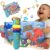 GauJat Cloth Books for Babies 0-6-12 Months, Interactive Soft Sensory Toy with Lights, Sounds & Music, Bite-Proof Educational for Newborns, Infants & Toddlers 0-3 Years (Ocean Animals)
