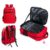 G&BPRO Fit-All Mobile Backpack, Water Resistant Travel Work Backpack (Red)