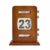 Gcljlmy Desktop Calendar Display Oak Wood Desk Decor Vintage Look Day Month Organizer Adjustable Office Suitable