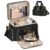 GDNasist Large Makeup Bag, Portable Travel Makeup Bag Organizer for Women Girls with Removable Shoulder Strap & Detachable Dividers, Cosmetic Travel Bag, Toiletry Bag for Makeup