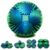 Gear Ball,3D Printed Gear Sphere Fidget Toy(Forest Green, 3.1 Inch)