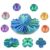 Gear Ball, 3D Printed Gear Sphere Fidget Toy, Sensory Stress Relief Ball for Kids and Adults, ADHD Autism Desk Toy Stocking Stuffer Unique Fun Office White Elephant Gift (Forest Green, 2.6 inches)