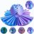 Gear Ball Fidget Toys, 3D Printed Gear Sphere – The Steampunk Whirling Wonder, Gear-Spin Ball Fidget, Gearsphere Sensory Toy for Stress and Anxiety Relaxing for Adult & Kids (Blue)