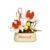 Gearblox Avalanche Rose Mini Flower Potted Bonsai Building Toy