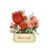 Gearblox Classic Red Rose Mini Flower Potted Bonsai Building Toy
