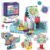 Gear Toys Interlocking Building Blocks for Kids, 150PCS Building Toys Set
