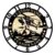 Geek Alerts Personalized Black Hawk Helicopter Wooden Wall Clock