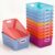 Geetery 12 Pcs Classroom Storage Baskets 11 x 7″ Plastic Bins,Wildflower