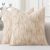 GEGELICA Slubby Chenille Decorative Throw Pillow Covers 18×18 Inch Set of 2