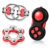 Gejoy 3 Pcs Fidget Toys Adult Set – Controller Fidget Pad, Bike Chain & Flippy Chain, Silent Sensory Stress Relief Toys for ADHD Add OCD Anxiety, Office Work Study for Teens Adults(Black and Red)