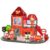 GEKETY Fire Station Magnetic Tiles for Kids,STEM Building Blocks Toys Set
