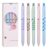 Gel Ink Pens 5 Piece Quick Drying Fine Tip Cute School Writing Stationery