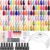 Gel Nail Polish Kit with Nail Lamp, Gel Nail Kit 30 Colors with Base Glitter Golden&Glossy Top Coat Soak Off Nails Supplies Manicure Kit
