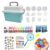 Gel, Sea Creature Kit, Craft Set with 12 Colors,Home Travel 21×15×14.5cm