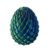 Gemmicho Dragon Egg 3D Printed Fidget Toy, Twisty Spiral Desk Toy