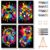 Gemozaic 4 Pack Paint by Numbers Kit for Kids Ages 8-12 with Frame & Easel