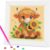 Gemozaic Highland Cow Diamond Art Kits for Kids Ages 6-8-12, 7 x 7 Inch