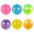 Gemscream Glitter Stress Ball Squishy Fidget Stress Toy Glitter Squeeze Sensory Toys Party Favor Fillers Gift for Kids Birthday Classroom Party(Ball,2.36 Inches,6 Pcs)