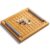 Gemscream Reversi Board Game, Classic Solid Wooden Strategy Games, 68 Black White Discs, Classic 2 Player Strategy Game for Family & Travel Adults