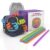 GEMUFO Sensory Activity Board Cube Fidget Toys for Kids & Adults – Zero Noise Silicone Quiet Toddler Travel Toys for Car Rides & Airplane – Autism ADHD Calming Toy Gift Stuffers with 15 Strings