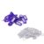 Generic 100 Pieces Key Tags Metal Name Label Car Tag Key Chain Key Identifier with Split Supplies