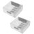 Generic 2pcs Manual Pencil Sharpener for Artists with 4 Holes, Compact Portability and Precision Point Creation, for Sketching and Drafting, Plastic and Metal Construction