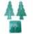 Generic 3D Christmas Tree Kit, LED Circuit Project with 16 Colorful Lights, for Festive Decor and Electronics Learning (Three-Color DIY Set)
