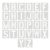 Generic 4 Inch 36 Pcs Large Letter Stencils and Numbers Reusable
