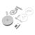 Generic Aluminum Stirling Engine Model for Educational Fun, HighQuality Physical Motor Kit for Kids and Science Projects, Easy to Assemble