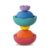 Generic Children Balance Balance Toy Stepping Stones Obstacle Course Textured Surface For Grip And Stable Footing During Active Play Suitable for playrooms, Rainbow, Mini 6-Piece Set