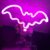Generic Halloween Neon Signs Bat LED Light Decorative Sign for Wall Decor Room Party Kids Gift 36 * 2 * 18cm (#3)