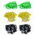 Generic Key Tags Metal Rings Luggage Name Label Car Tags Keychain with Split Rings, Black