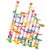 Generic Marble Run Building Blocks Colorful Maze Game Educational Construction Toy for Kids 133 Pcs Plastic 53.8 X 44.6cm