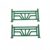 Generic Miniature Diorama Rail Guardrail Street Barrier Resin Build Textured Finish City Landscape Suitable for Miniature Intersections Sidewalk Scenes Parking displays Hobby workbenches