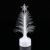 Generic Mini LED Fiber Optic Christmas Tree Nightlight Lamp with Rainbow Color Changing Effect for Holiday Desktop Decoration