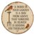 Generic Robin Round Sign Vintage Metal Poster for Laundry Room Wall